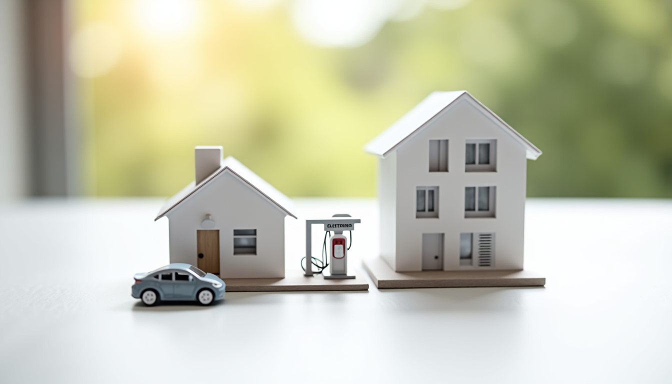 Comparaison installation borne en maison individuelle et en copropriété à Hambye