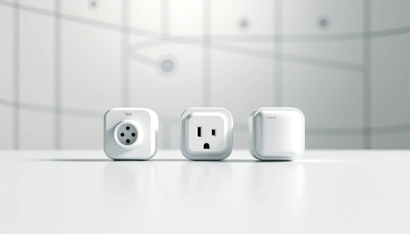 Comparaison visuelle des différents types de bornes de recharge: prise renforcée, wallbox 7,4 kW, borne triphasée 11 kW