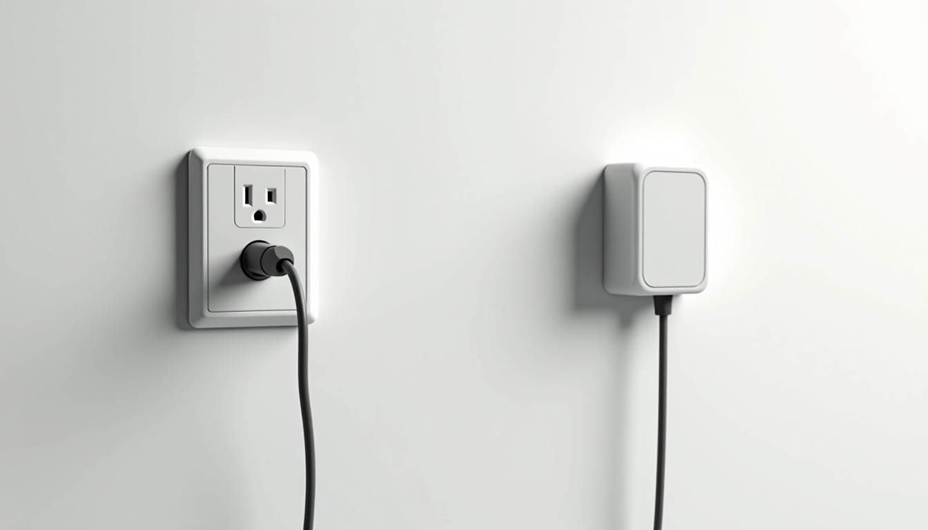 Comparaison visuelle entre une prise renforcée et une borne murale pour véhicule électrique