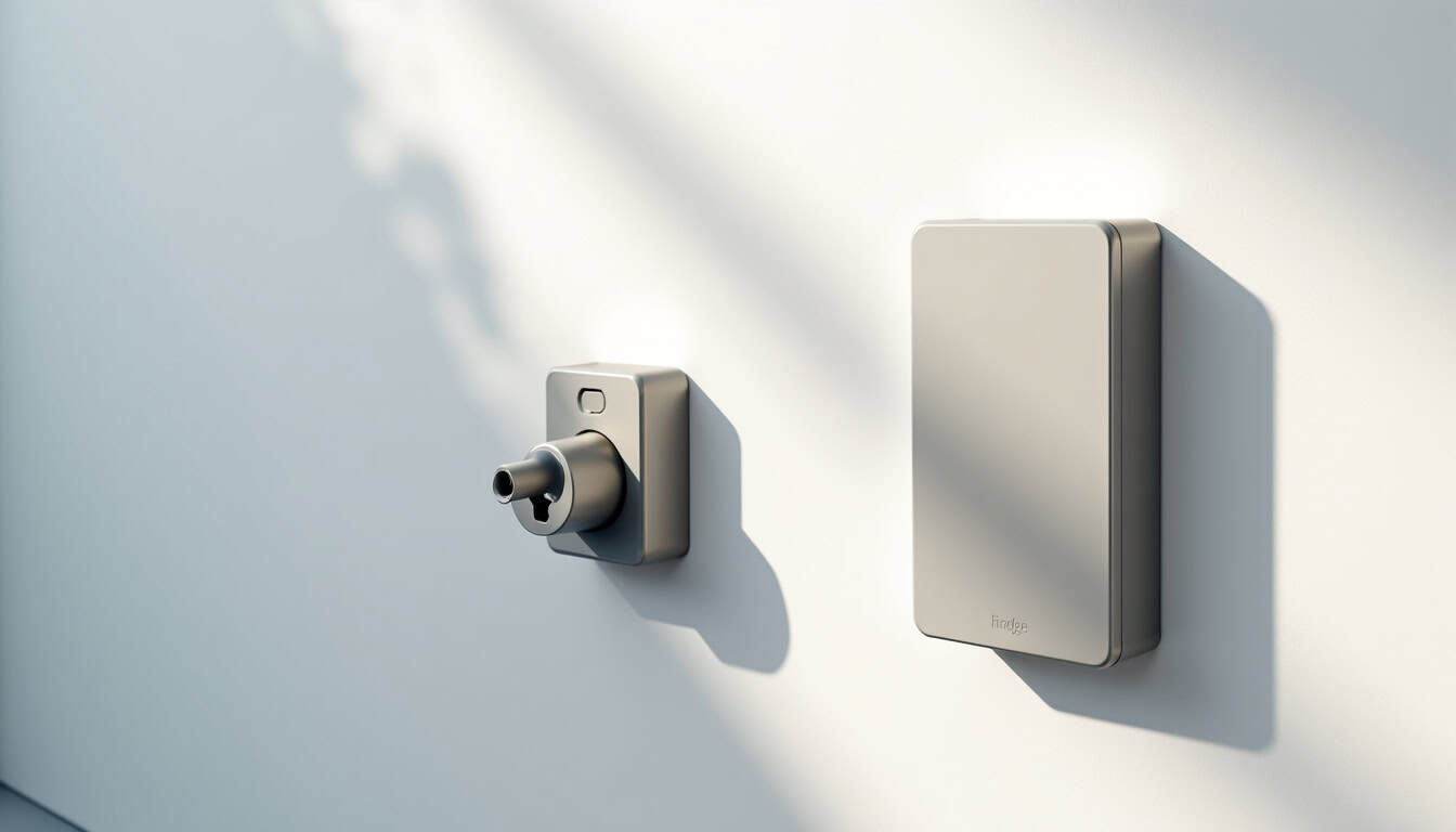 Comparaison visuelle entre une prise renforcée et une wallbox murale