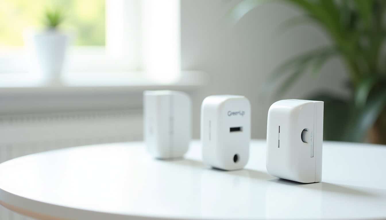 Comparatif des différents types de bornes électriques disponibles pour les particuliers à Courpalay: prise Green Up, Wallbox 7,4 kW, Wallbox triphasée