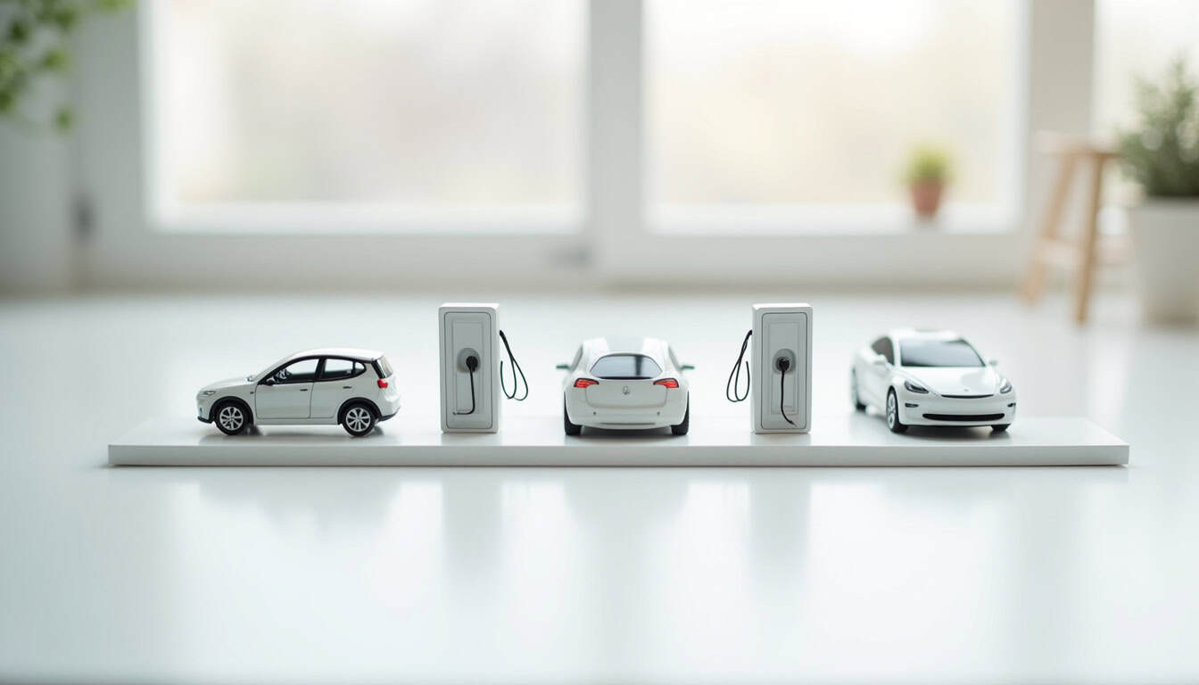 Comparatif entre différentes bornes de recharge installées à Crottet