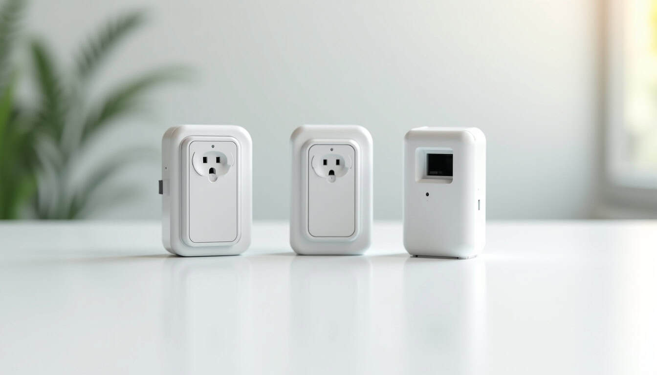 Comparatif visuel des types de bornes de recharge électrique: prise renforcée, wallbox 7,4 kW et borne 22 kW