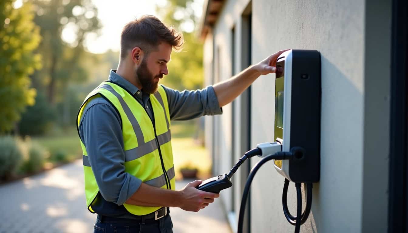 Diagnostic électrique effectué par un technicien IRVE à domicile à Rives de l