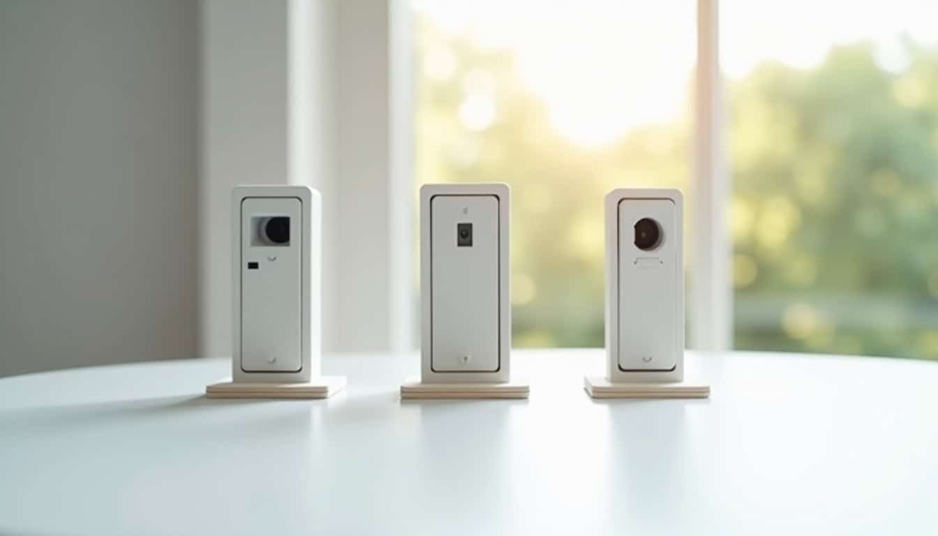 Différents modèles de bornes de recharge électrique installées à Launaguet: prise renforcée, wallbox domestique et borne triphasée