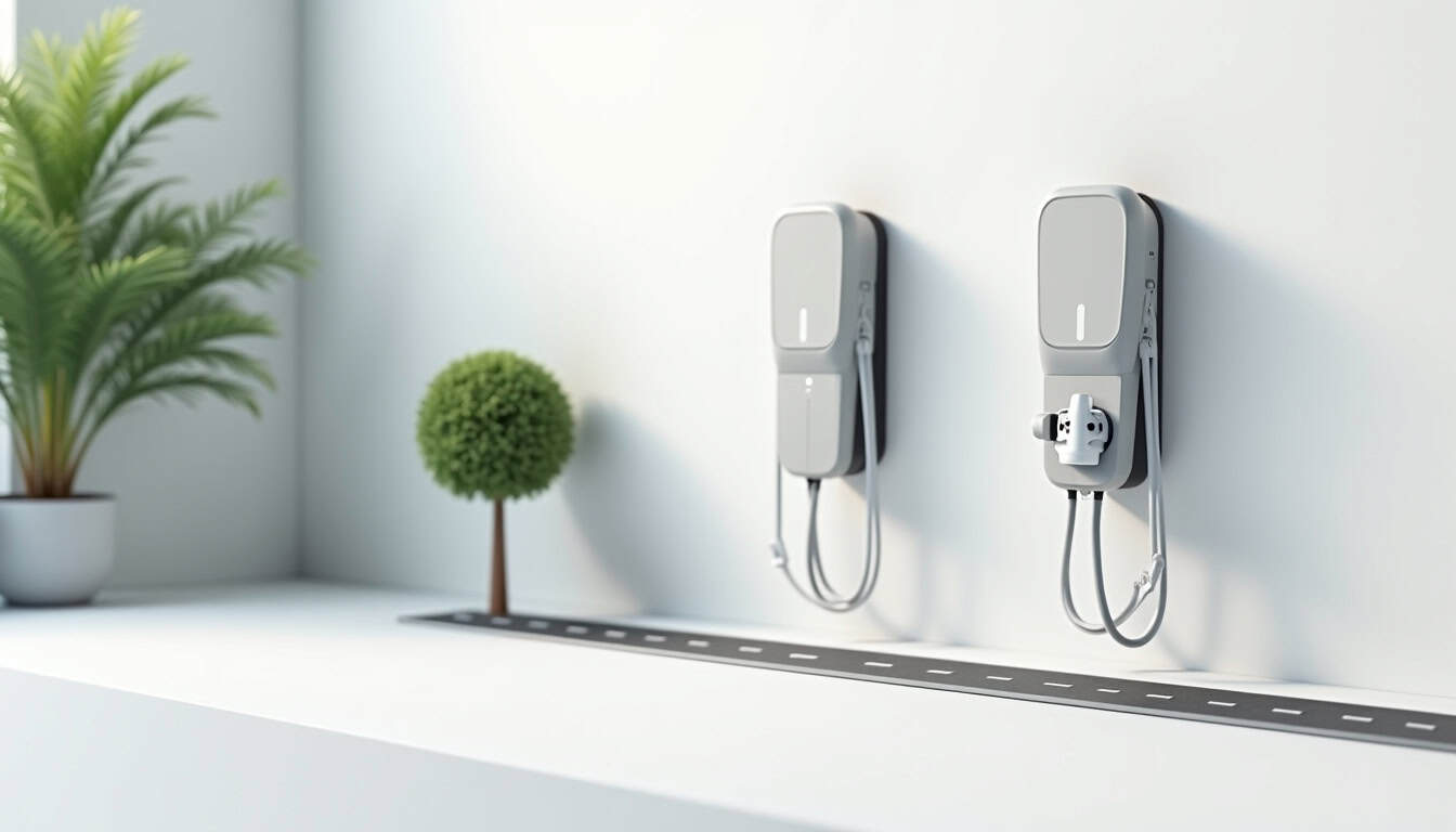 Différents modèles de bornes de recharge électrique pour voitures électriques à Sierck-les-Bains