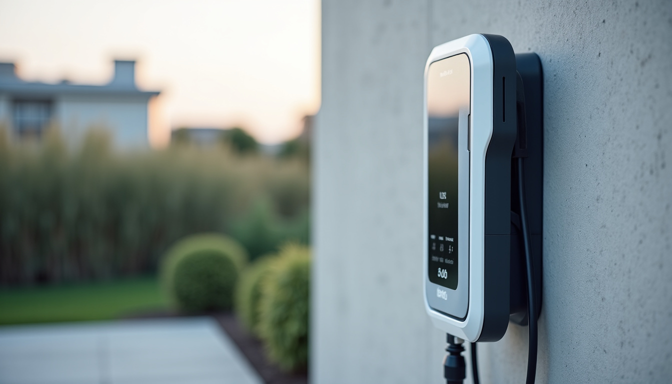 Différents modèles de bornes électriques installées à Chessy