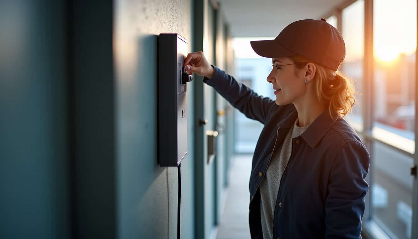 Électricien certifié IRVE lors de l