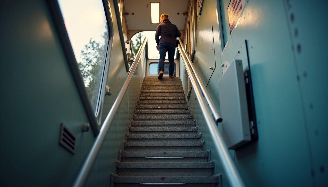 Électricien en train d