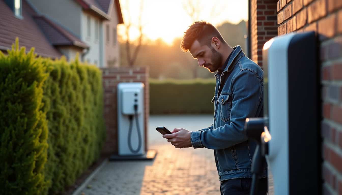 Entreprise certifiée IRVE réalisant une installation à Leuville-sur-Orge