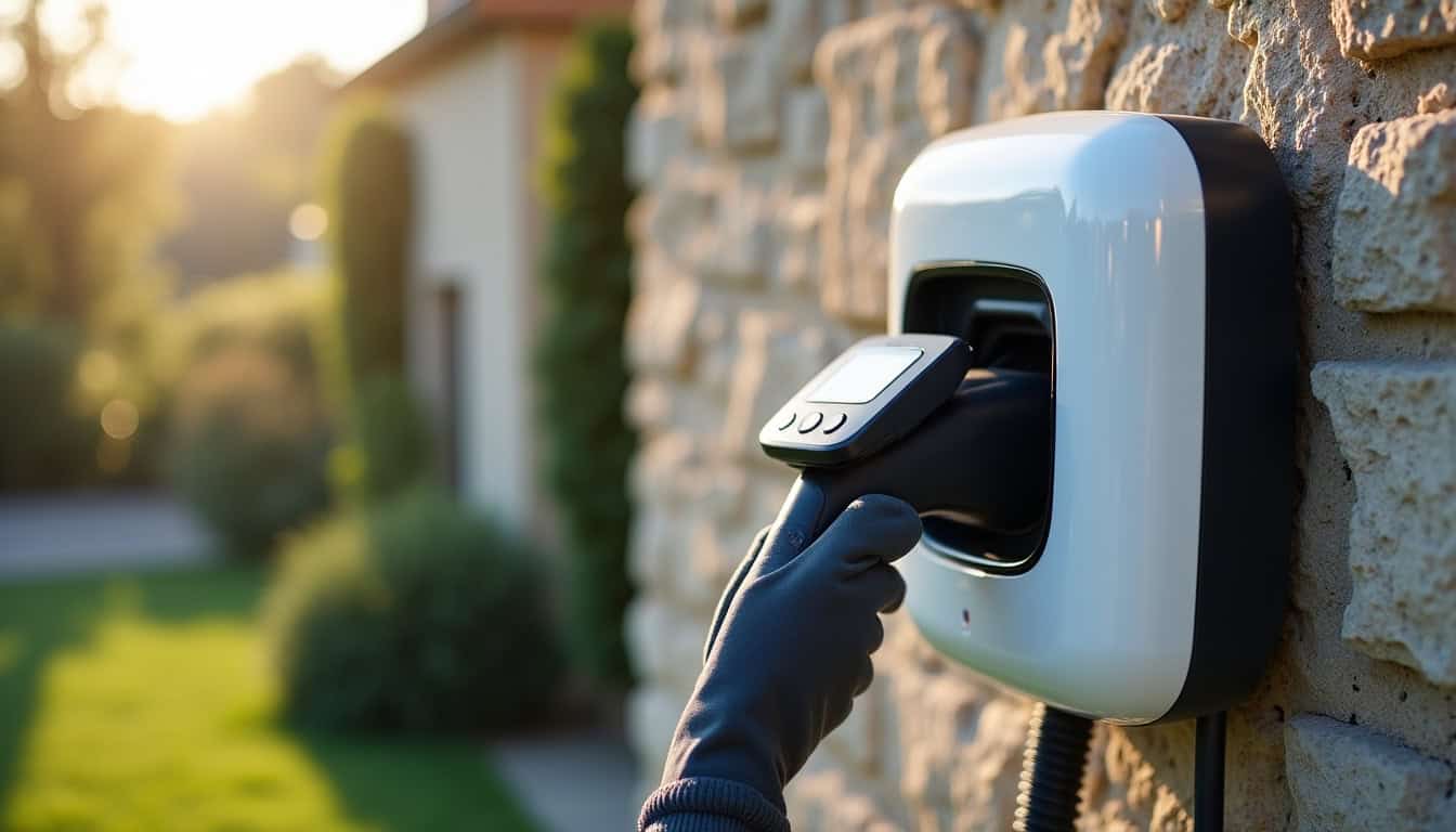 Entretien régulier d’une borne de recharge électrique à Creysse