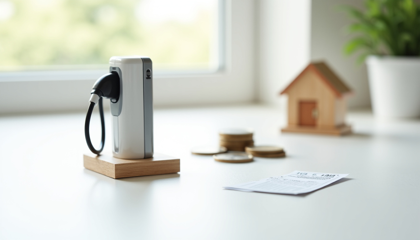 Exemple de facture avec aides financières déduites pour une borne électrique à Saint-Germain-en-Laye