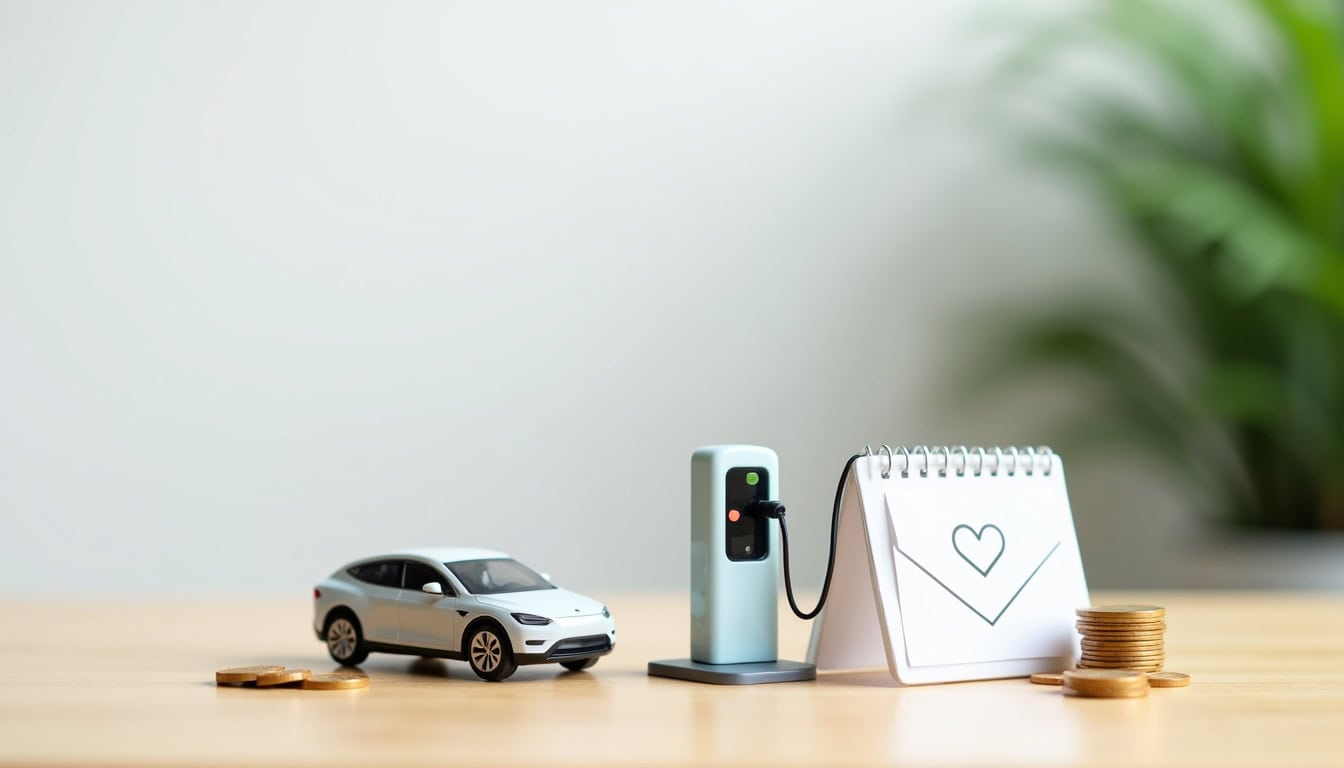 Infographie illustrant les aides financières pour l’installation d’une borne de recharge électrique en France