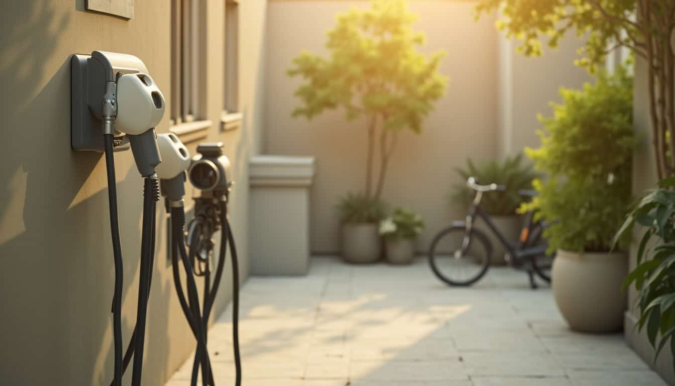 Installation de borne de recharge en copropriété à Rochetaillée-sur-Saône