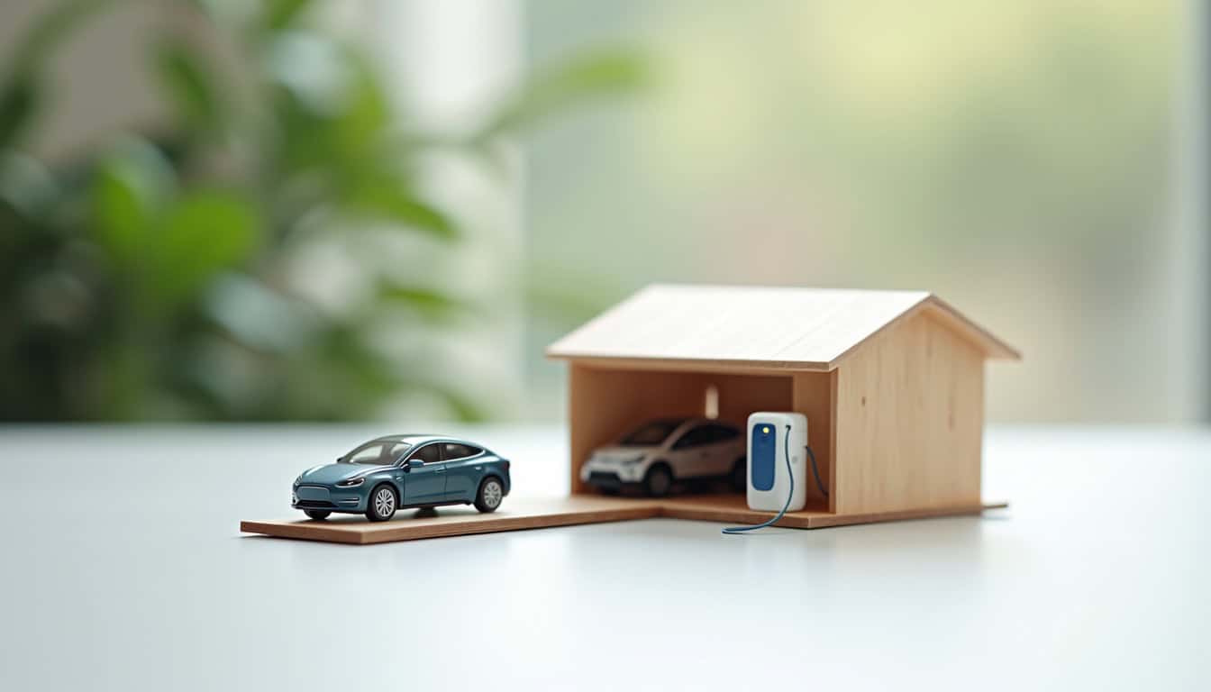 Installation d’une borne de recharge électrique dans un garage à Avril