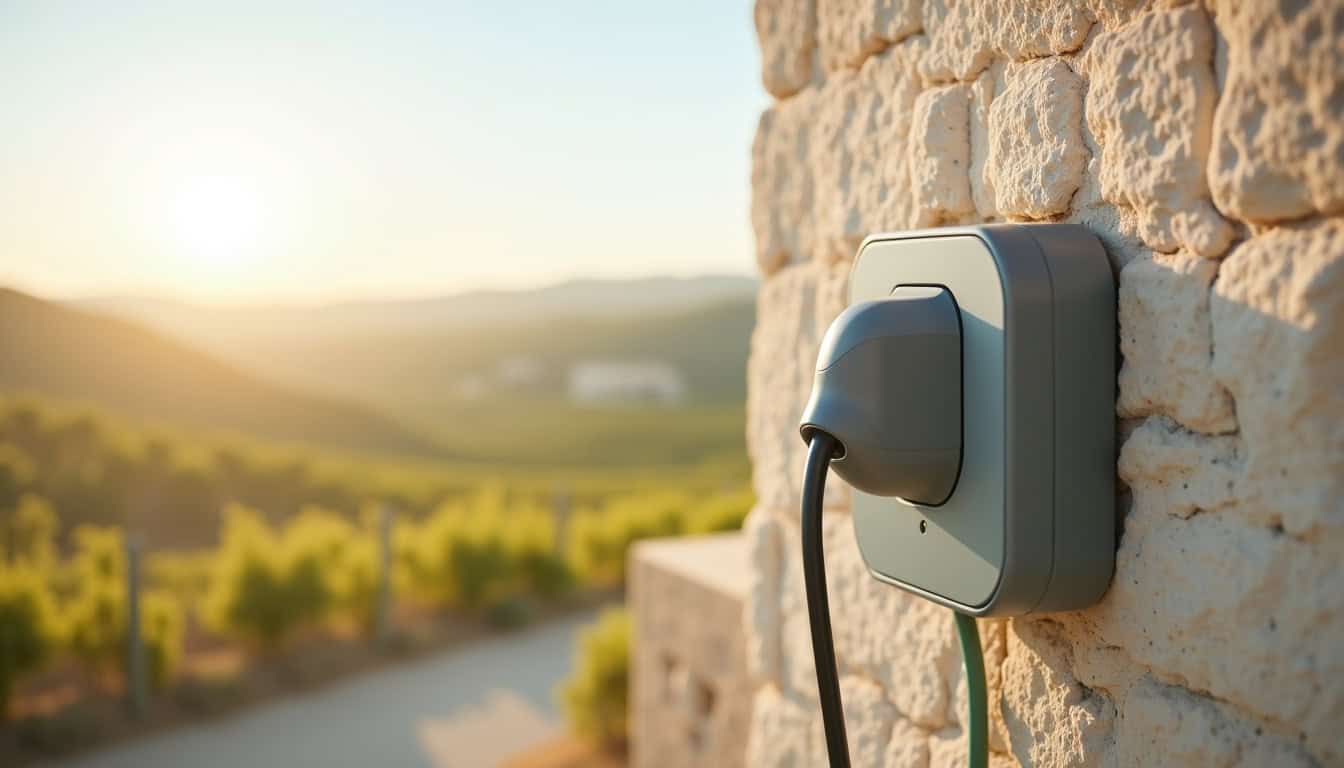 Installation d’une borne de recharge pour véhicules électriques dans un local professionnel à Aniane