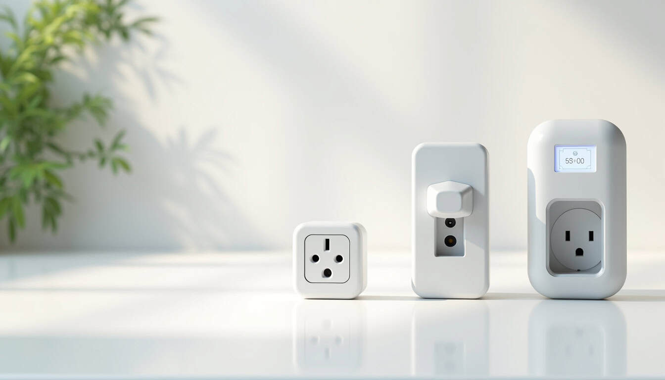 Comparaison des différents types de bornes électriques: prise domestique, prise renforcée, wallbox
