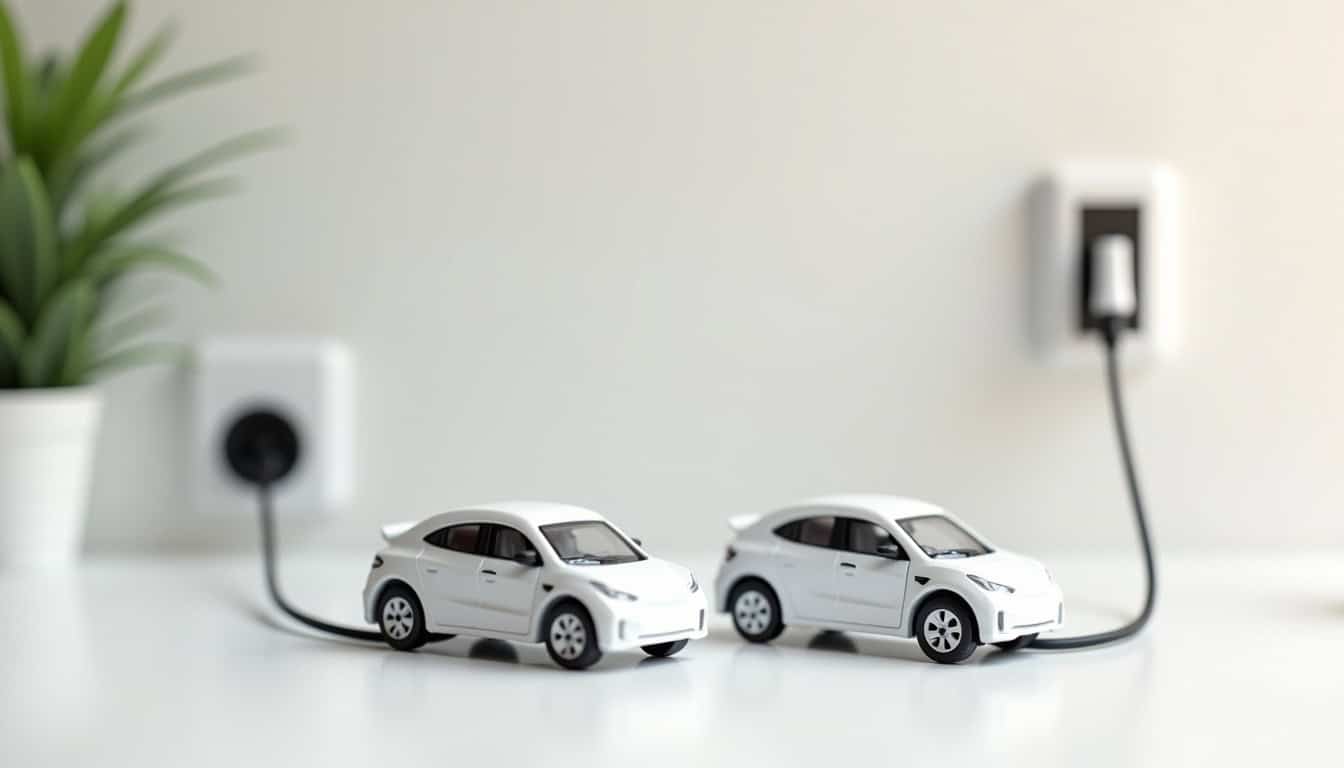Comparaison entre prise renforcée et borne murale pour voiture électrique à Brioude