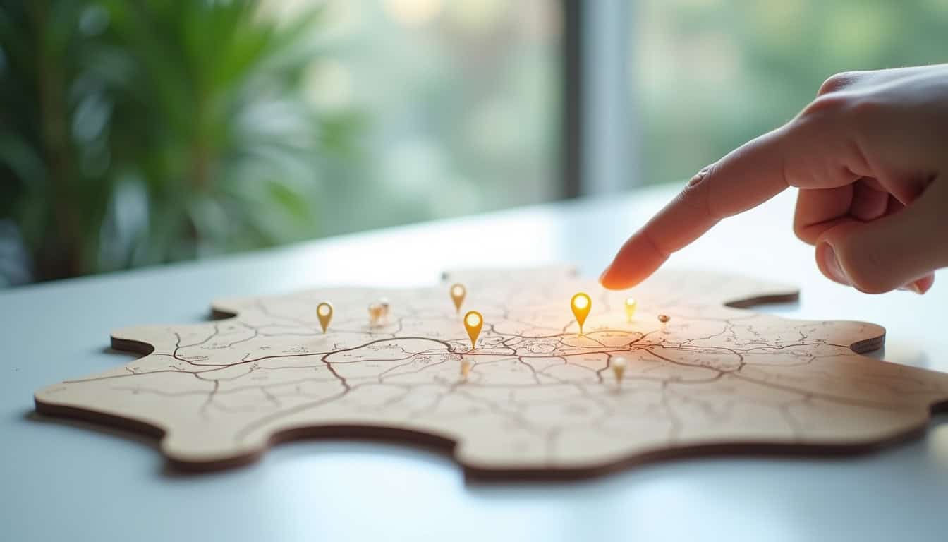 Localisation des bornes de recharge publiques à Gamaches sur une carte