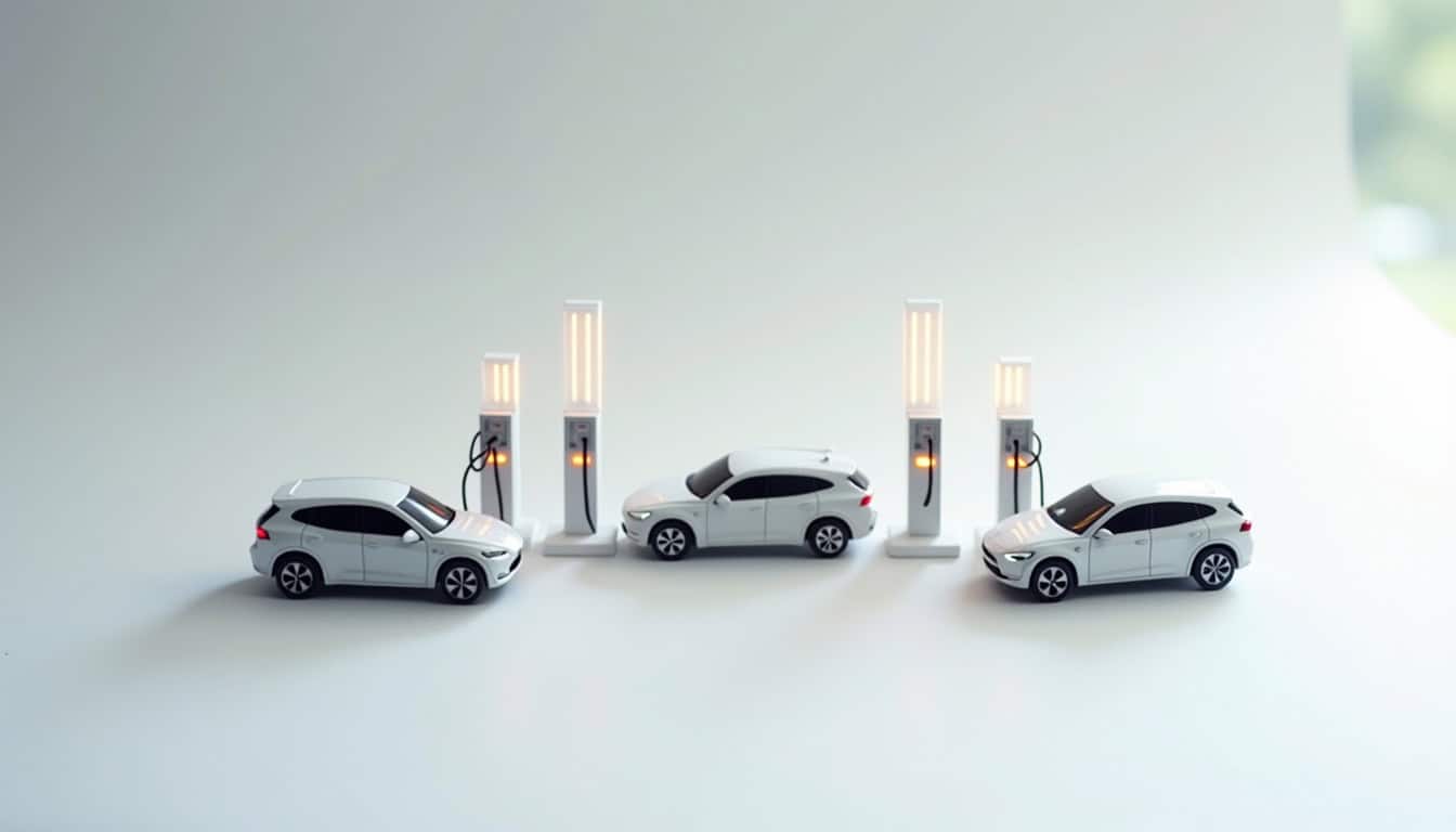 Comparaison des puissances de bornes électriques pour véhicules électriques