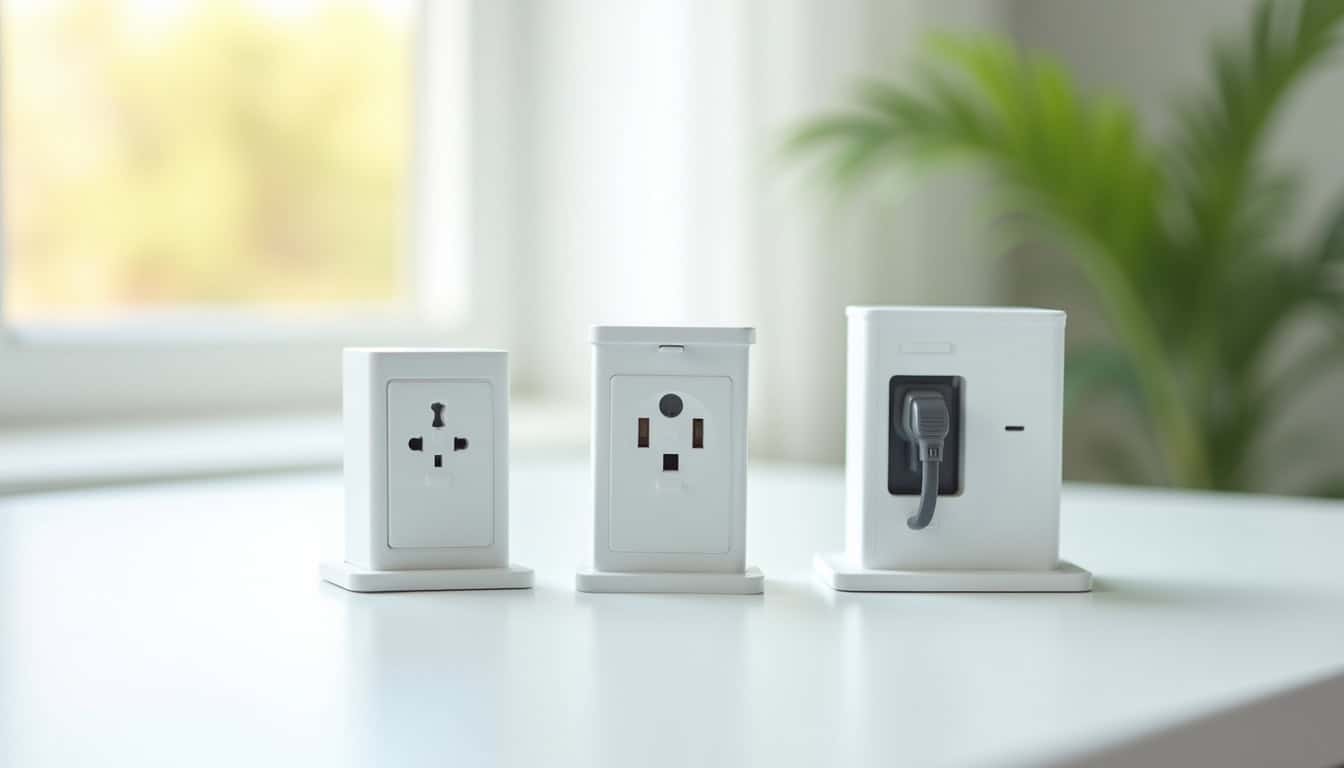Différents types de bornes de recharge électrique installées à Montcornet: prise renforcée, wallbox, borne rapide