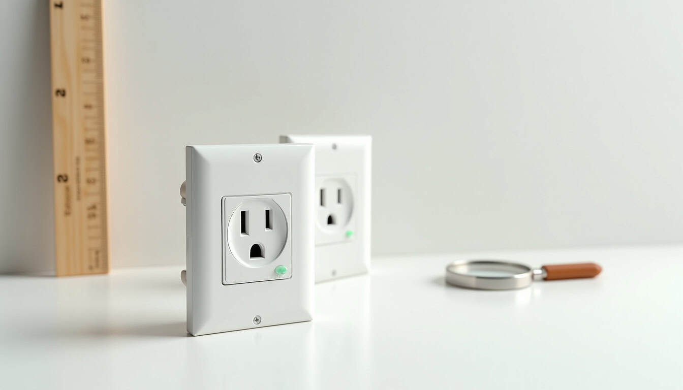 Comparaison entre une prise renforcée Green