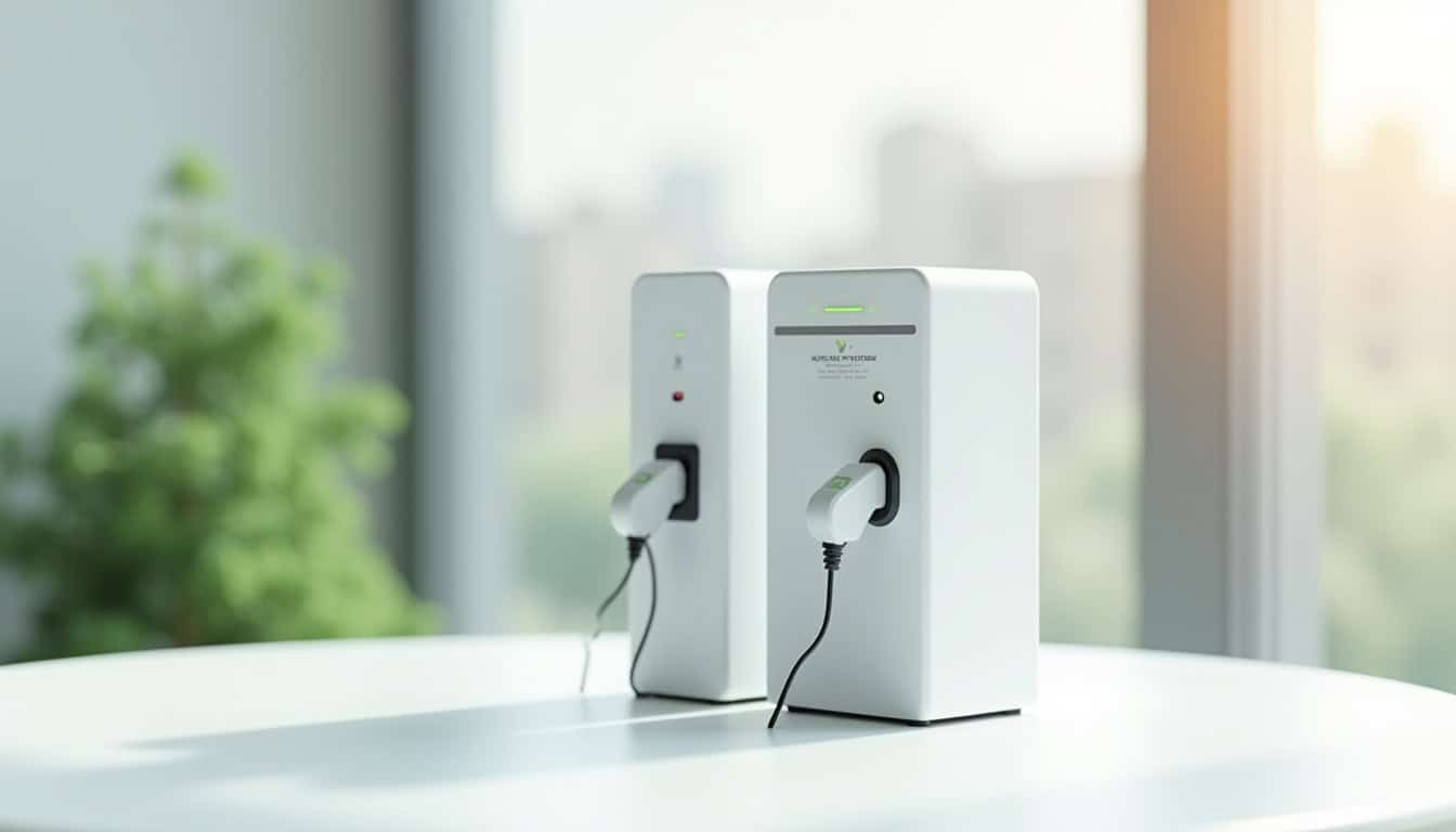 Comparatif des différents types de bornes de recharge murales et sur pied