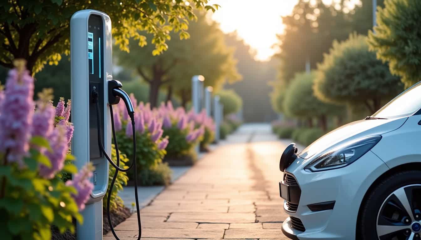 Installation borne électrique à Rilly-la-Montagne en 2026