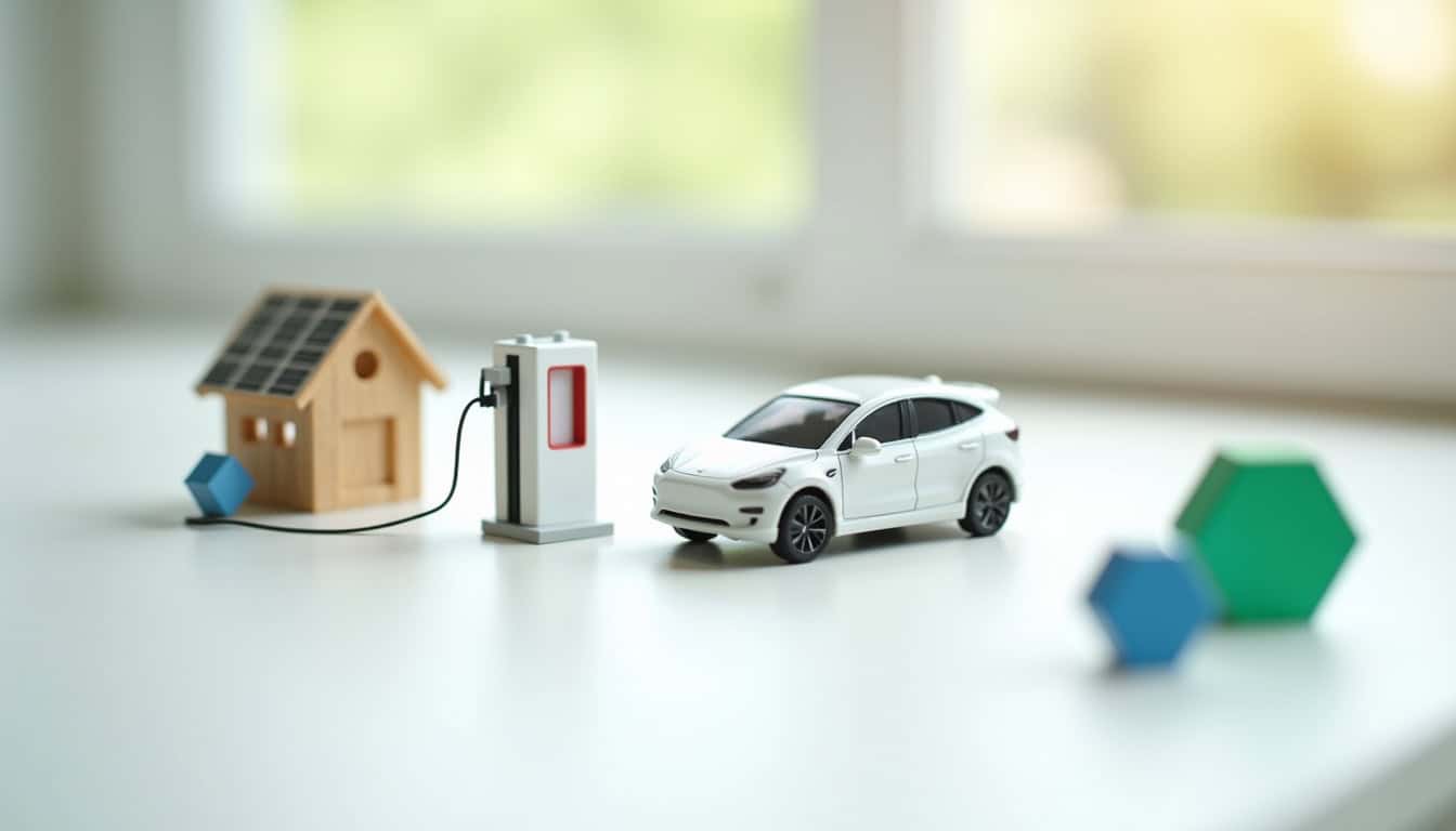 Infographie illustrant les aides pour l’installation d’une borne de recharge électrique