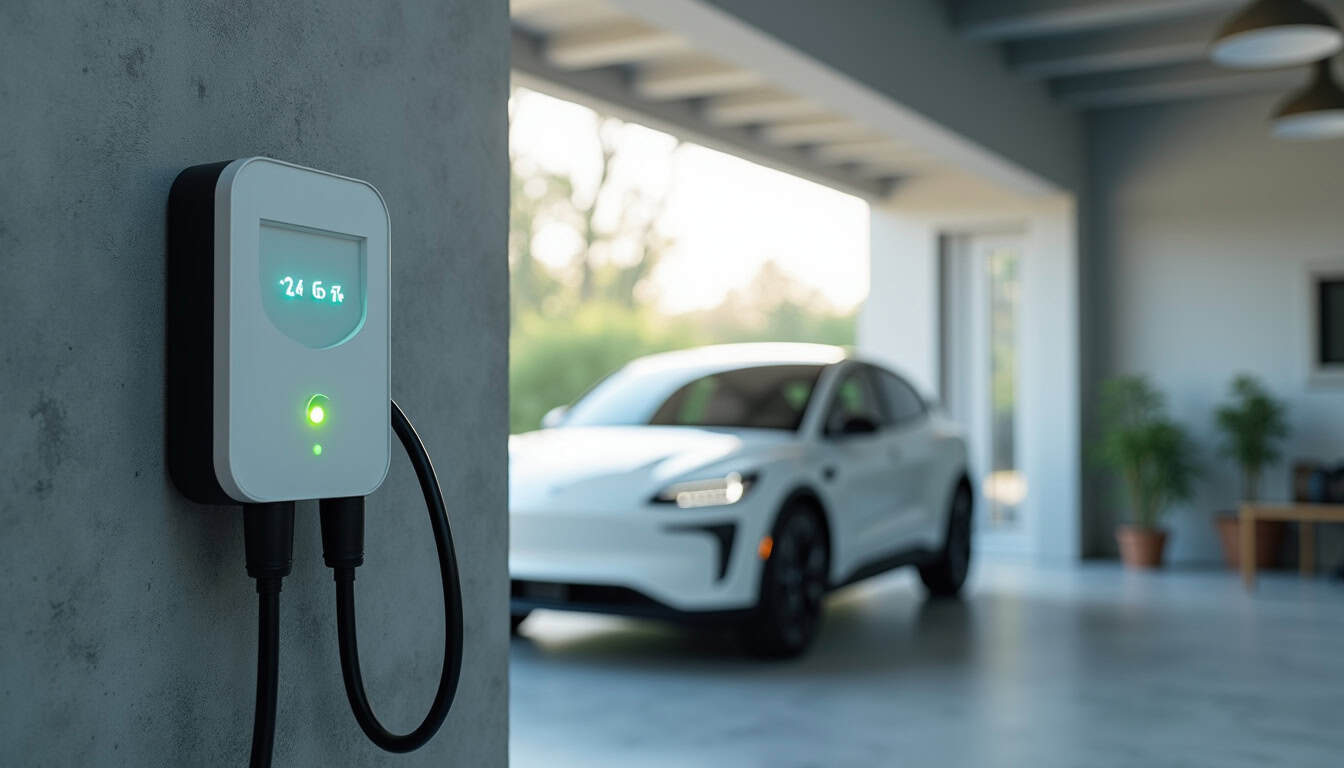 Différents modèles de bornes de recharge murales et prises renforcées