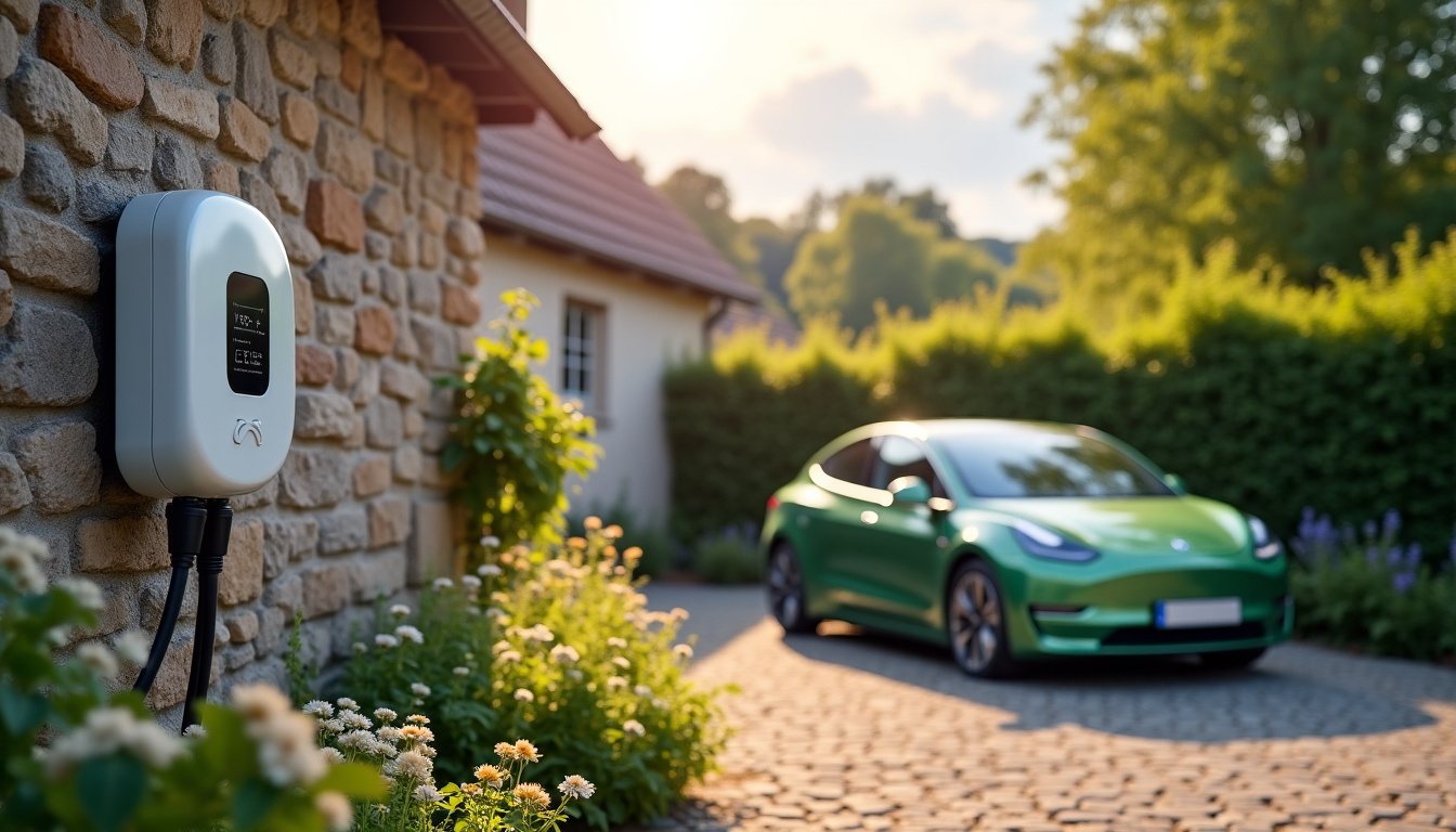 Installation borne électrique à Saint-Pierre-La-Noue en 2026