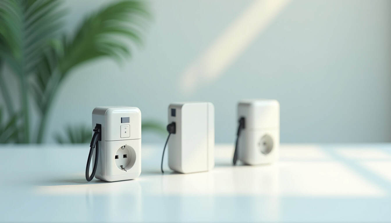 Comparatif des différents types de bornes de recharge électrique: prise renforcée, wallbox, borne 22 kW