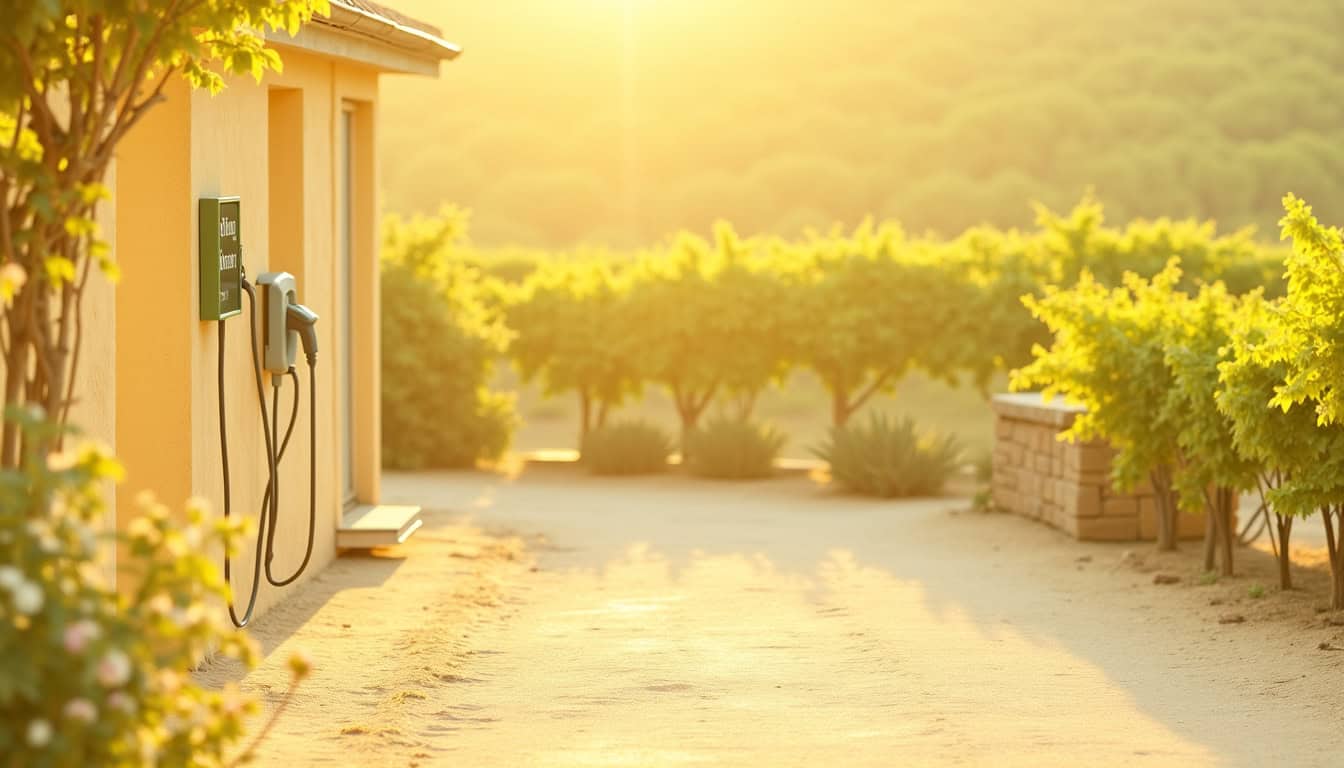 Installer votre borne électrique à Vouvray en 2026
