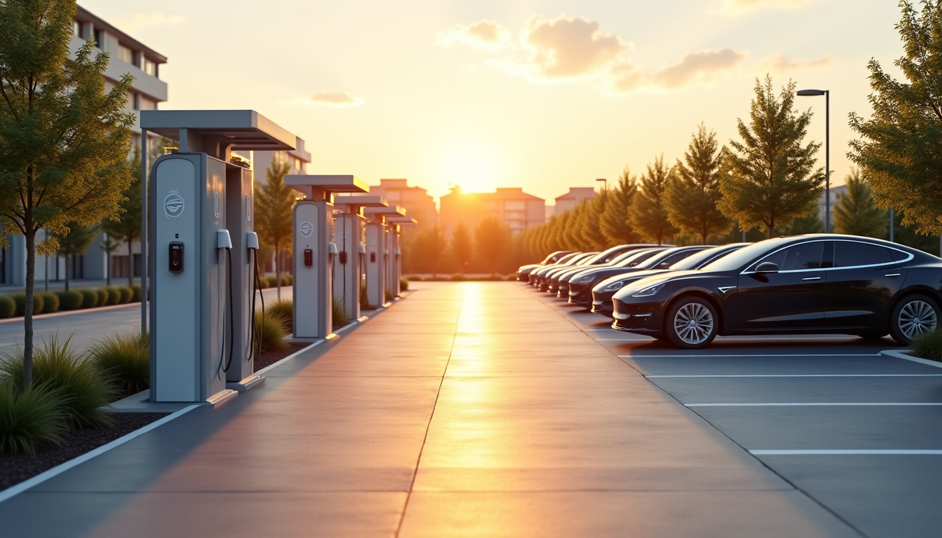 Localisation des bornes de recharge publiques dans les parkings de Bois-d