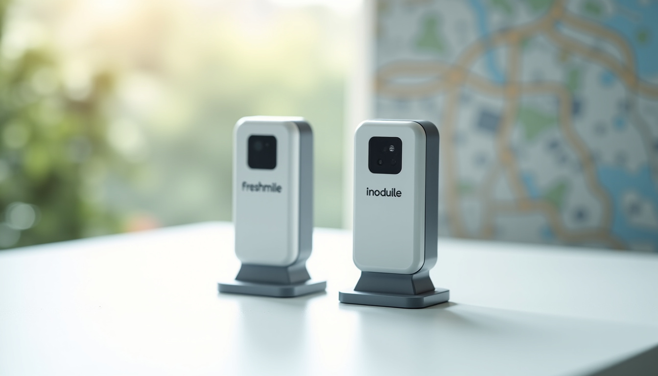 Localisation des bornes publiques de recharge à Richelieu: Freshmile, Modulo