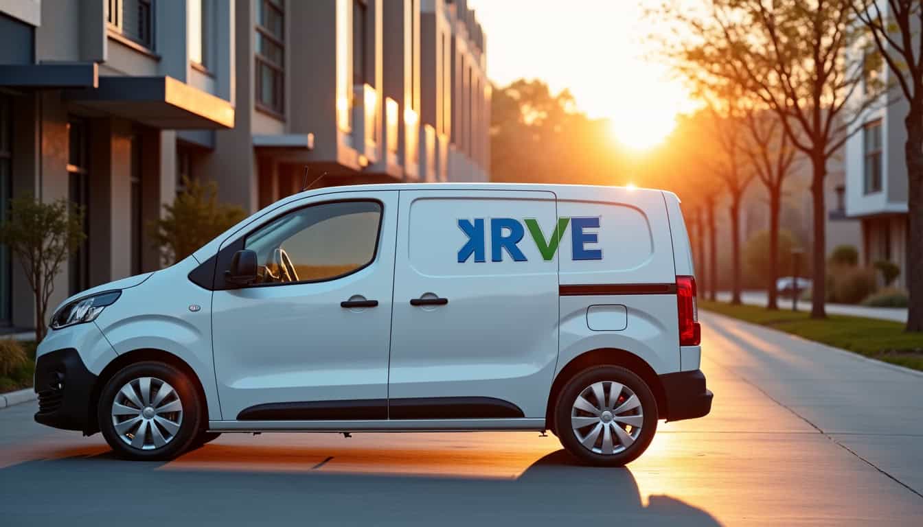 Logo de certification IRVE sur le véhicule d