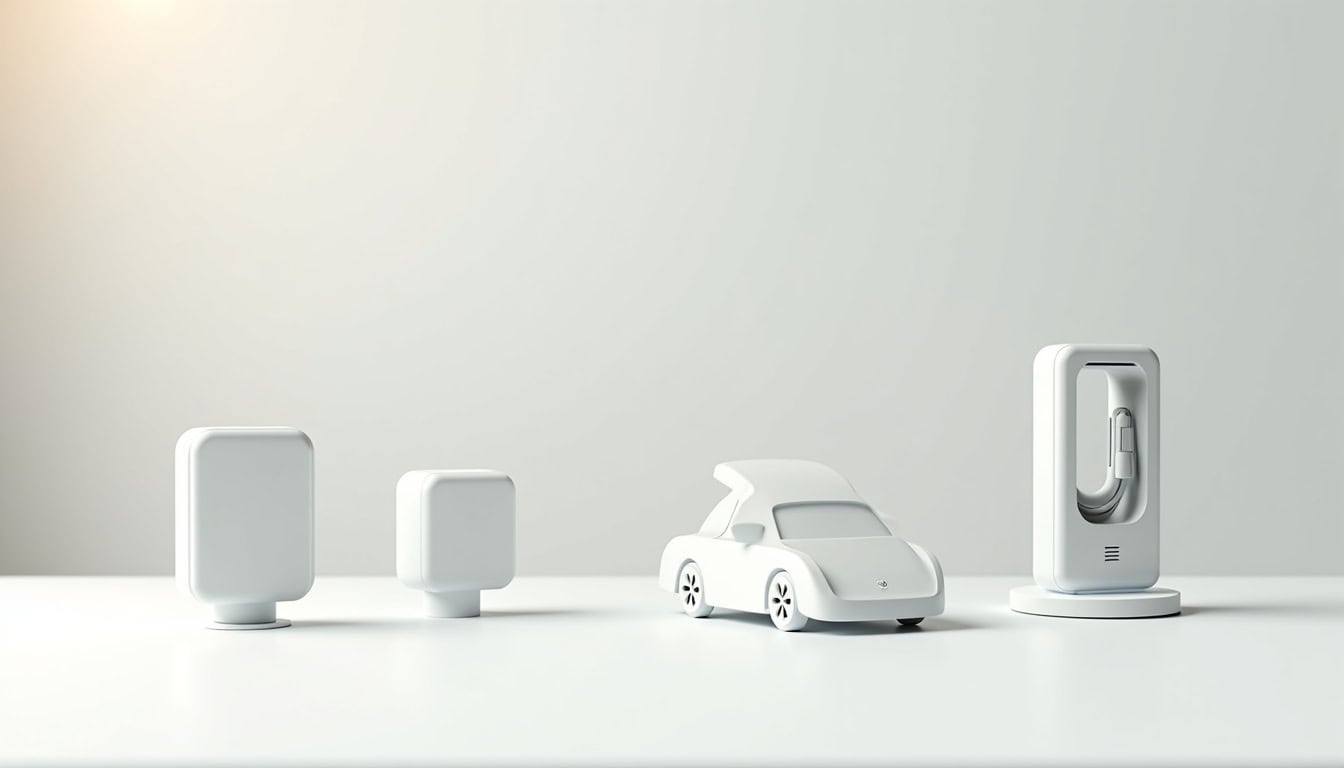 Sélection des différents types de bornes de recharge électrique