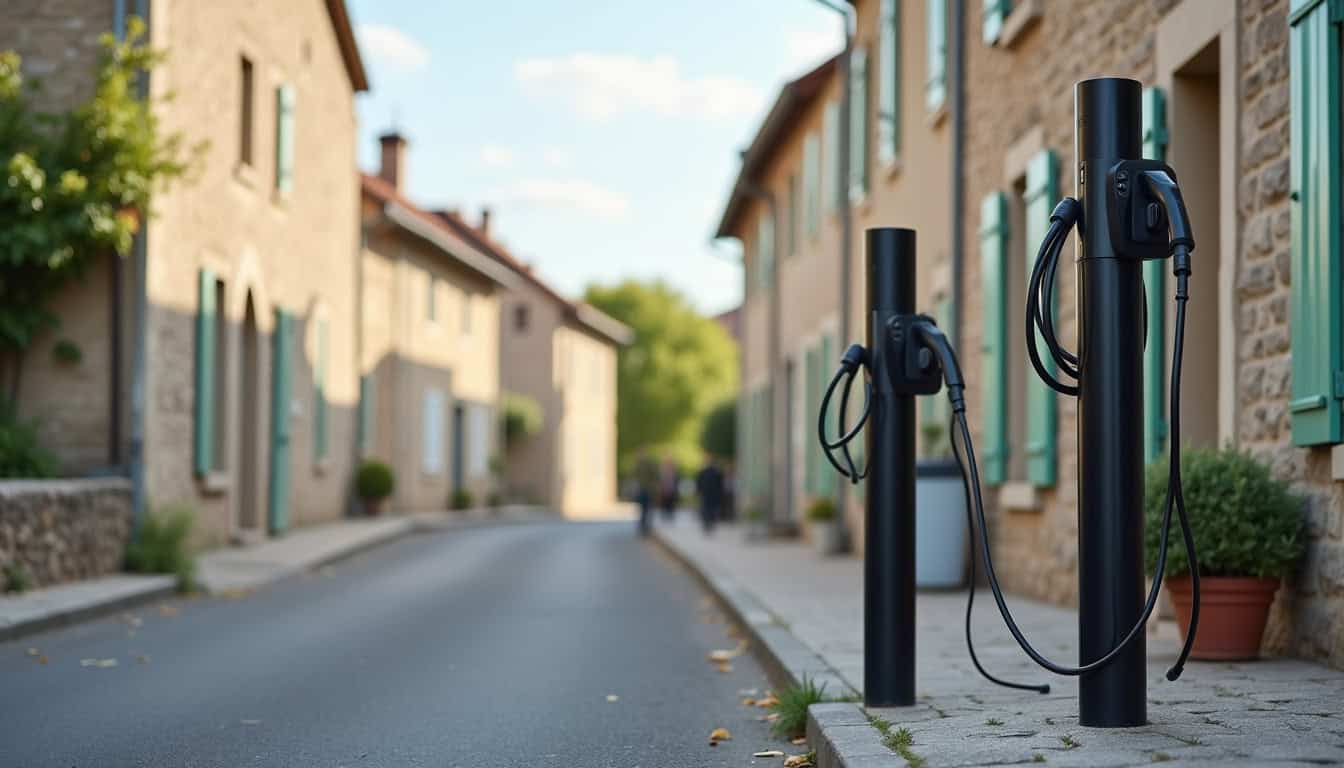 Station de recharge publique à l