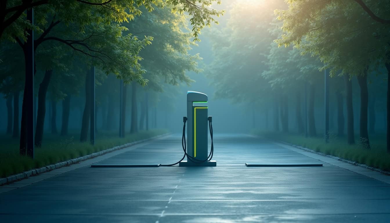Station de recharge rapide Nw Iecharge située à Culhat