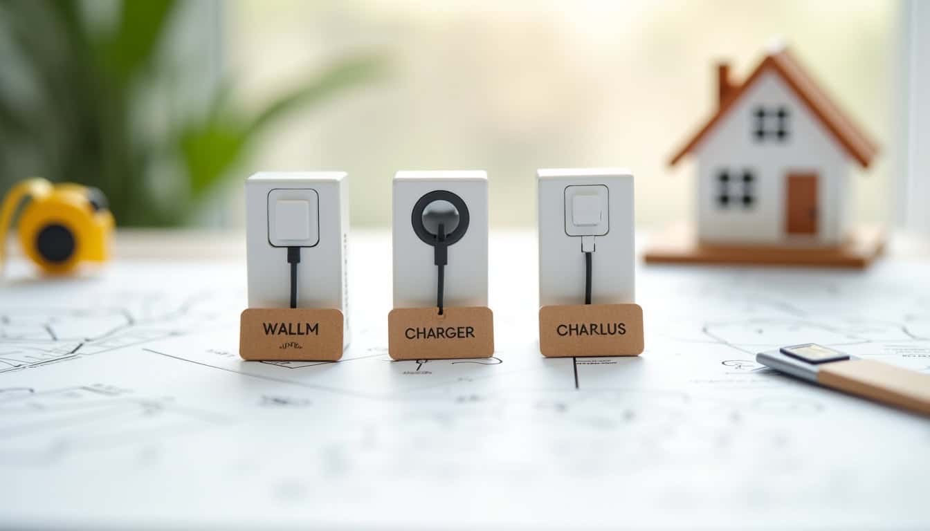 Tableau comparatif des différentes bornes de recharge électrique