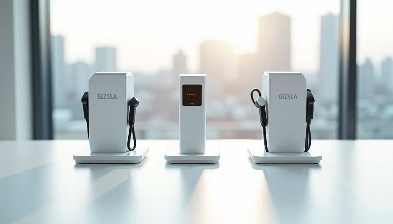 Tableau comparatif des principales marques de bornes de recharge électrique