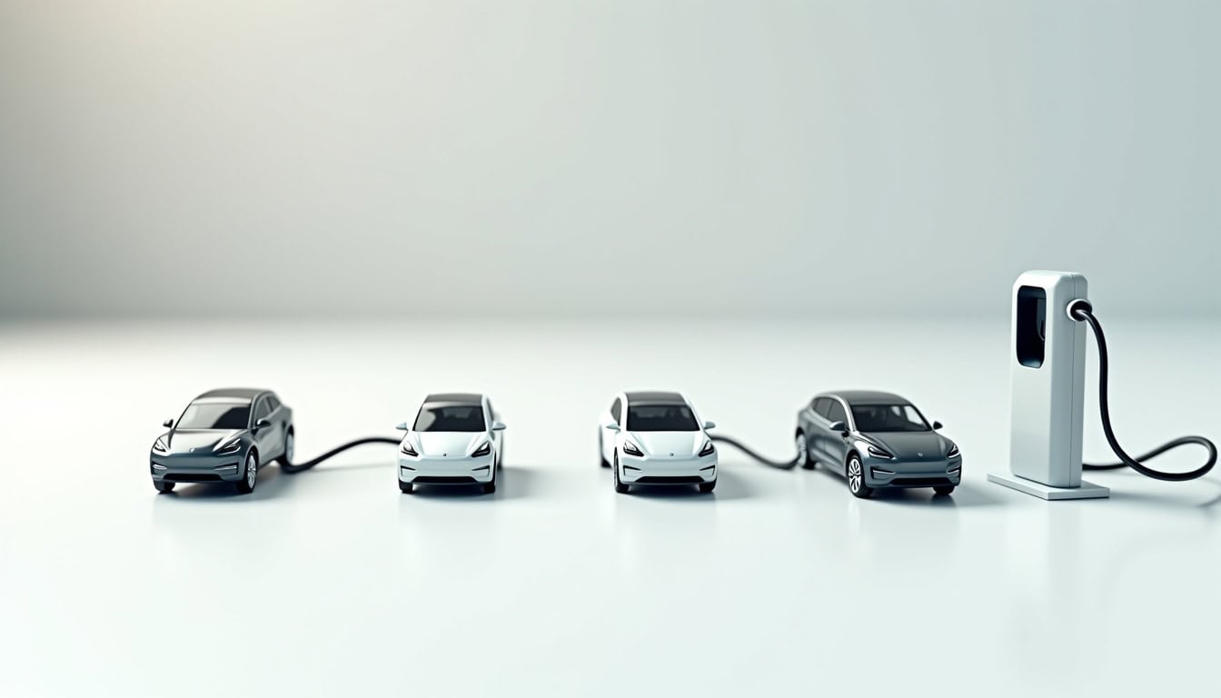 Tableau comparatif des temps de charge pour différents véhicules électriques à Éole-en-Beauce