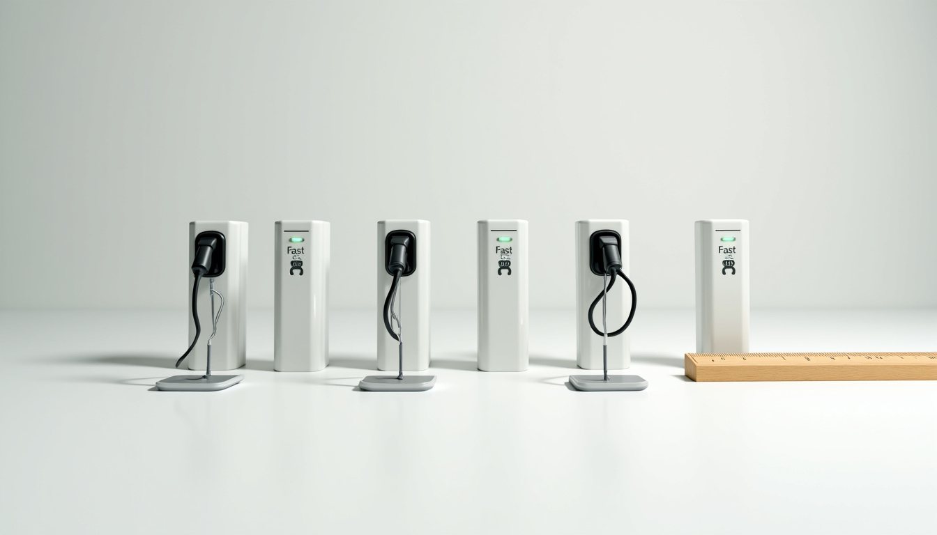 Tableau comparatif des types de bornes de recharge installées à Sahurs