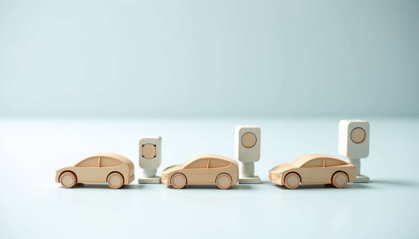 Tableau comparatif du temps de recharge des véhicules électriques selon la puissance de la borne