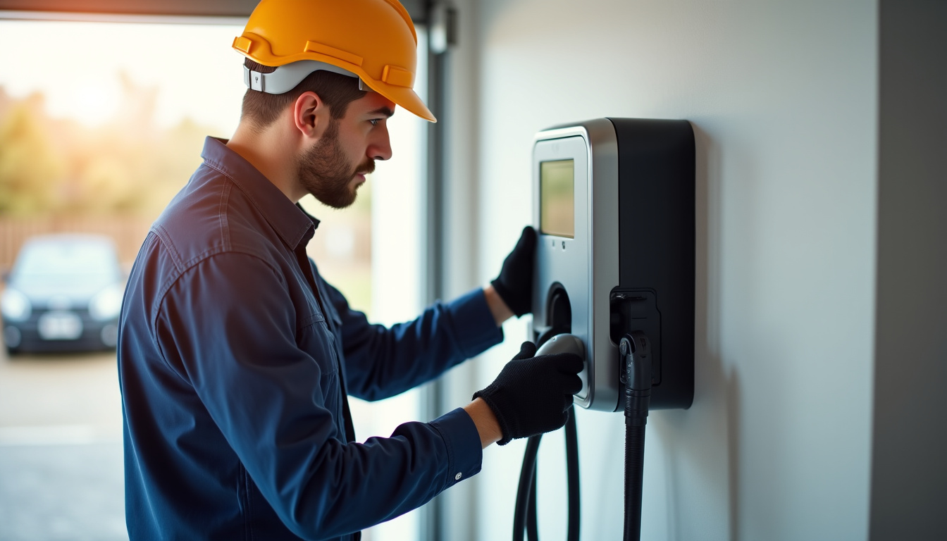 Technicien IRVE lors de l