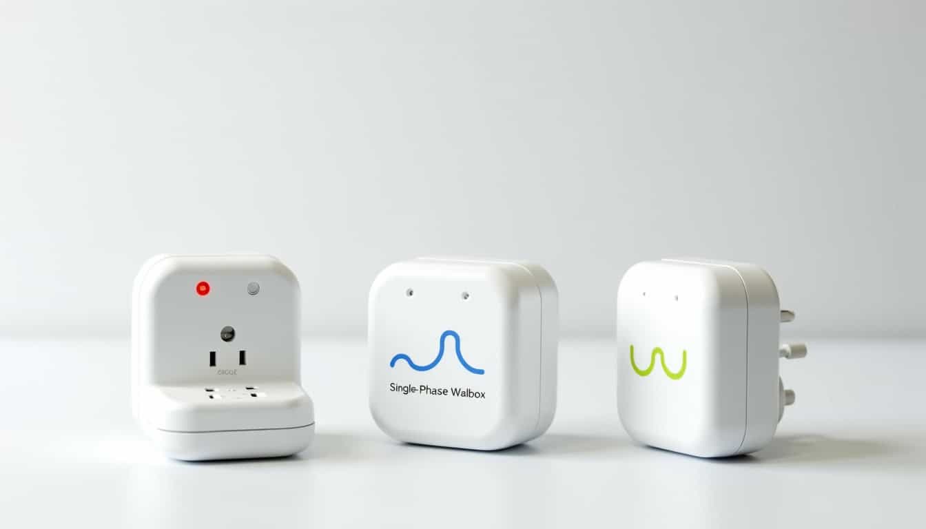Types de bornes électriques disponibles à Cernay-la-Ville: prise renforcée, wallbox monophasée et triphasée