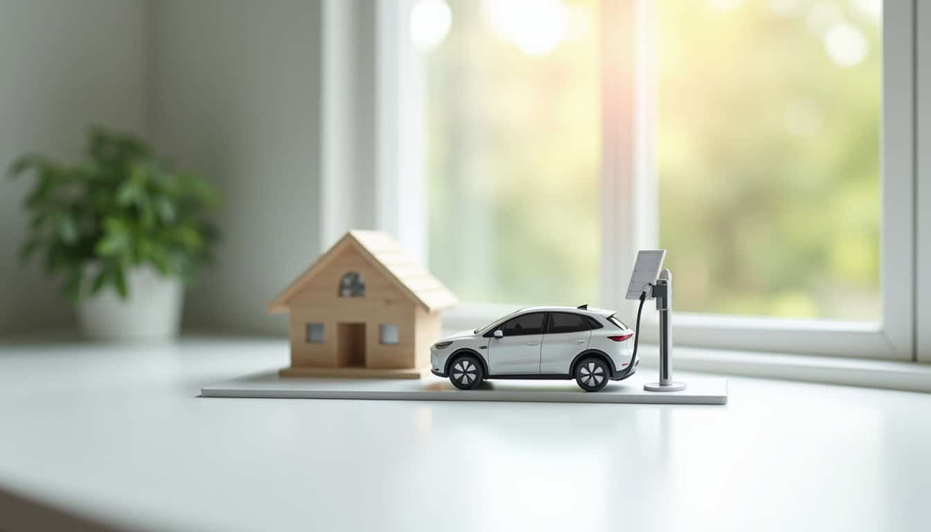 Borne de recharge installée à l