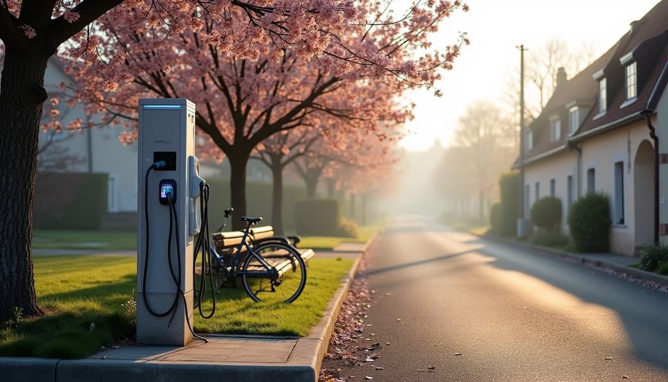 Bornes de recharge électriques publiques installées à Tourouvre au Perche