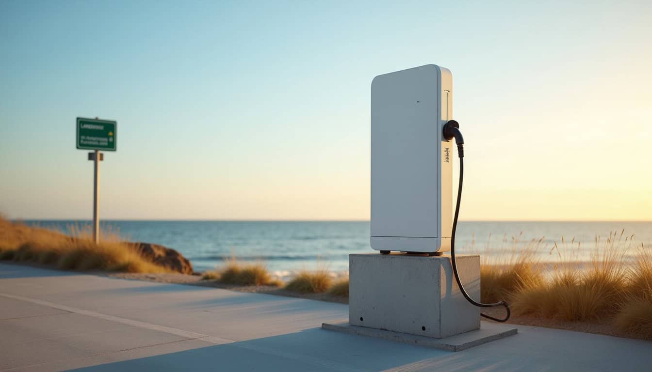 Bornes de recharge publiques à Landunvez, Boulevard de l'Océan Port d'Argenton