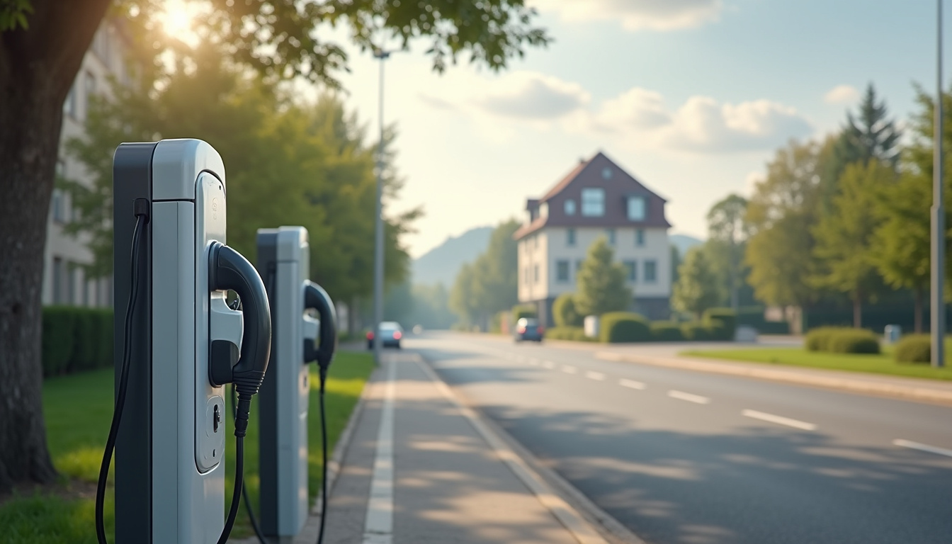 Bornes de recharge publiques à Loos-en-Gohelle, situées près d